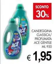 PrestoFresco Candeggina classica/ profumata ACE GENTILE offerta