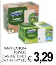 PrestoFresco Panni cattura polvere classici/honey SWIFFER DRY X13 offerta