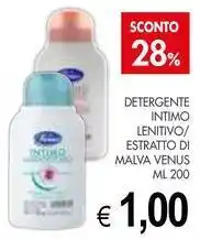 PrestoFresco Detergente intimo lenitivo/ estratto di malva VENUS offerta