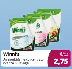 Acqua & Sapone Winni's Ammorbidente concentrato ricarica offerta