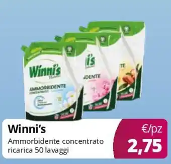 Acqua & Sapone Winni's Ammorbidente concentrato ricarica offerta