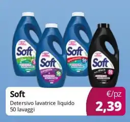 Acqua & Sapone Soft Detersivo lavatrice liquido offerta