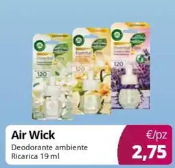 Acqua & Sapone Air Wick Deodorante ambiente Ricarica offerta