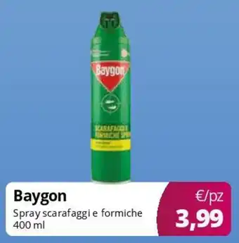 Acqua & Sapone Baygon Spray scarafaggi e formiche offerta