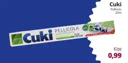 Acqua & Sapone Cuki Pellicola 25m offerta