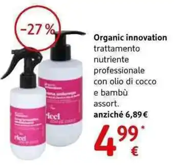 dm drogerie markt Organic innovation trattamento nutriente professionale con olio di cocco e bambù assort. offerta