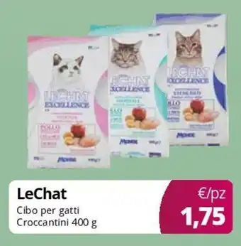 Acqua & Sapone LeChat Cibo per gatti Croccantini offerta