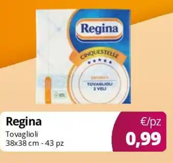 Acqua & Sapone Regina Tovaglioli 38x38 cm offerta