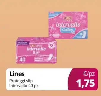 Acqua & Sapone Lines Proteggi slip Intervallo 40 pz offerta