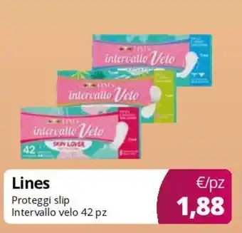 Acqua & Sapone Lines Proteggi slip Intervallo velo 42 pz offerta