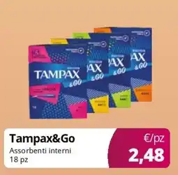 Acqua & Sapone Tampax&Go Assorbenti interni 18 pz offerta