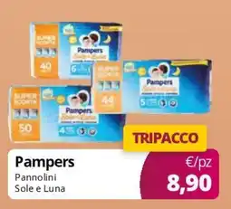 Acqua & Sapone Pampers Pannolini Sole e Luna offerta