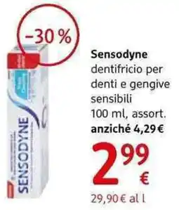 dm drogerie markt Sensodyne dentifricio per denti e gengive sensibili assort offerta