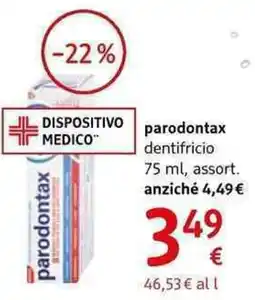 dm drogerie markt parodontax dentifricio assort offerta