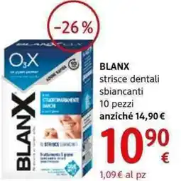 dm drogerie markt BLANX strisce dentali sbiancanti offerta