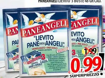 Il Genio Supermercato Paneangeli lievito 3 buste offerta