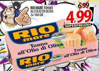 Il Genio Supermercato Rio mare tonno all'olio di oliva offerta