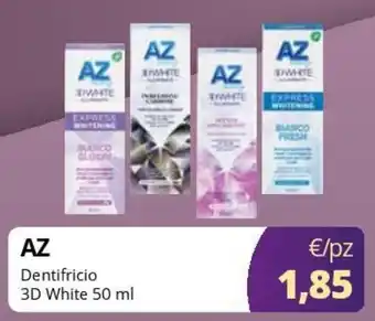 Acqua & Sapone AZ Dentifricio 3D White offerta