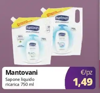 Acqua & Sapone Mantovani Sapone liquido ricarica offerta