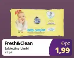 Acqua & Sapone Fresh&Clean Salviettine bimbi 72 pz offerta