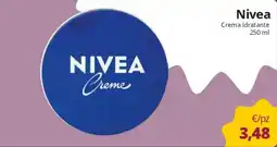 Acqua & Sapone Nivea Crema idratante offerta