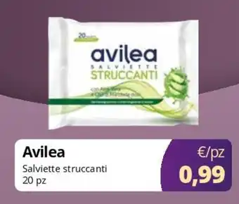 Acqua & Sapone Avilea Salviette struccanti 20 pz offerta