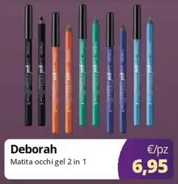 Acqua & Sapone Deborah Matita occhi gel 2 in 1 offerta