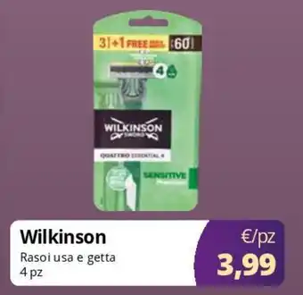 Acqua & Sapone Wilkinson Rasoi usa e getta 4 pz offerta