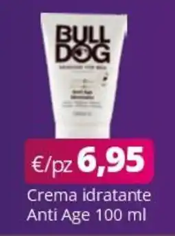 Acqua & Sapone Bulldog Crema idratante Anti Age offerta