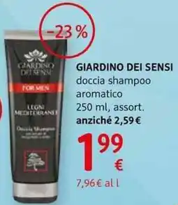 dm drogerie markt Giardino dei sensi doccia shampoo aromatico assort. offerta