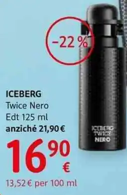 dm drogerie markt Iceberg twice nero edt offerta