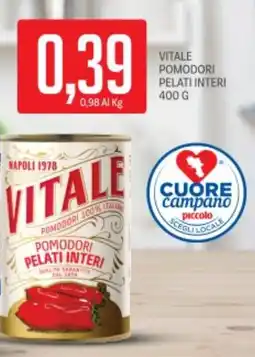 Supermercati Piccolo Vitale pomodori pelati interi offerta