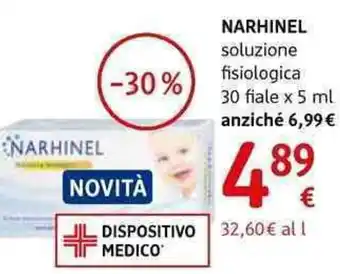 dm drogerie markt Narhinel soluzione fisiologica 30 fiale x anziché offerta