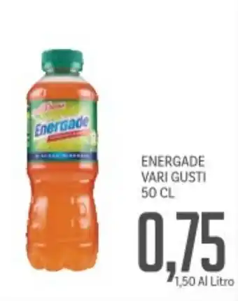 Supermercati Piccolo Energade vari gusti offerta