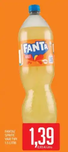 Supermercati Piccolo Fanta/ sprite vari tipi offerta