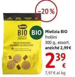 dm drogerie markt Mielizia Bio frollini assort offerta