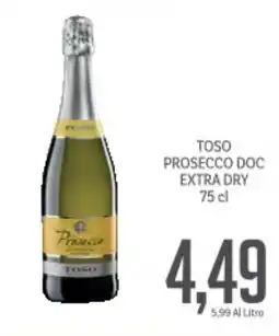 Supermercati Piccolo Toso prosecco doc extra dry offerta