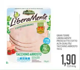 Supermercati Piccolo Gran terre libera mente prosciutto cotto alta qualità/ tacchino arrosto offerta