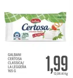 Supermercati Piccolo Galbani certosa classica/ la leggera offerta