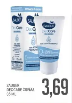 Supermercati Piccolo Sauber deocare crema offerta