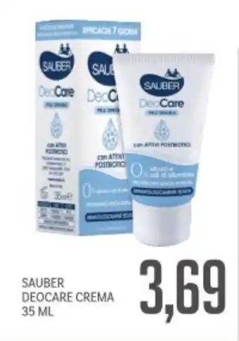 Supermercati Piccolo Sauber deocare crema offerta