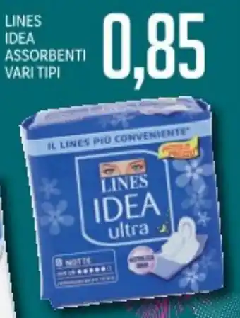 Supermercati Piccolo Lines idea assorbenti vari tipi offerta