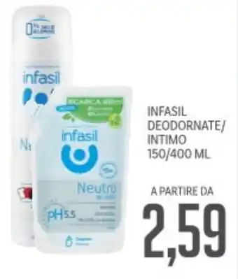 Supermercati Piccolo Infasil deodornate/ intimo offerta