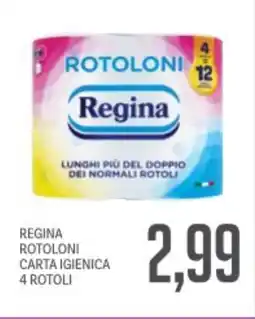 Supermercati Piccolo Regina rotoloni carta igienica offerta