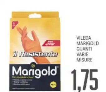 Supermercati Piccolo Vileda marigold guanti varie misure offerta