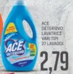 Supermercati Piccolo Ace detersivo lavatrice offerta