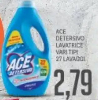 Supermercati Piccolo Ace detersivo lavatrice offerta