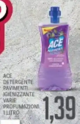 Supermercati Piccolo Ace detergente pavimenti igienizzante offerta