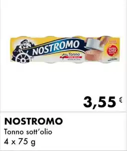 Iper Tosano NOSTROMO Tonno sott'olio offerta