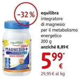 dm drogerie markt equilibra integratore di magnesio per il metabolismo energetico offerta